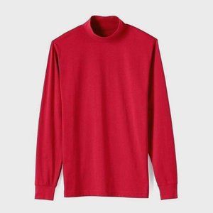 Cambridge Classics Mock Neck Long Sleeve Tee